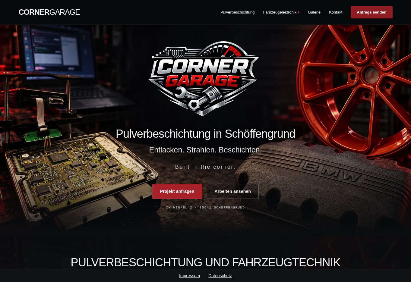 Startseite Cornergarage